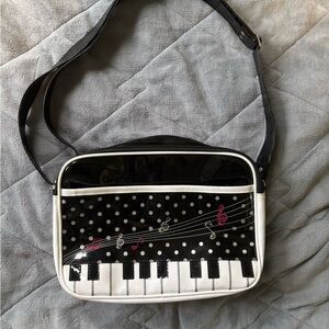 Vintage Japanese Music Note Piano Bag